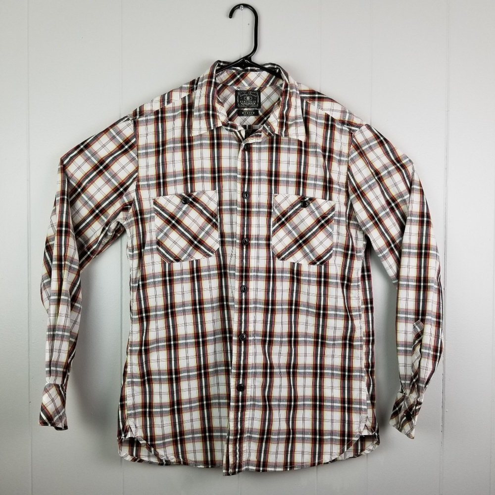 Lucky Brand Dungarees America Button Front Shirt